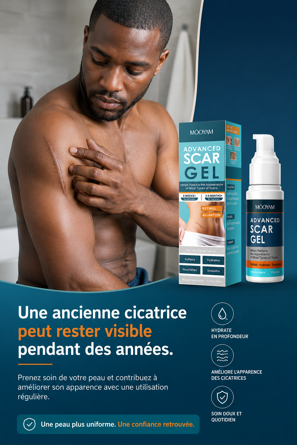Dites adieu aux cicatrices grâce à ce vrai gel médical